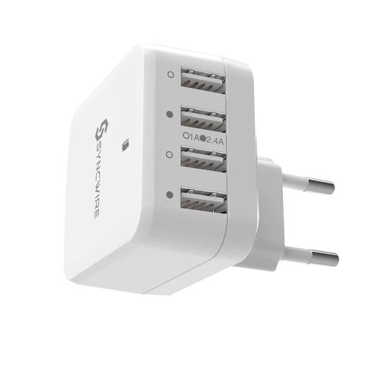 Syncwire 4-Port USB Wall Charger