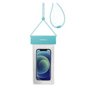 Momax Waterproof Pouch Universal with Neck Strap - Blue