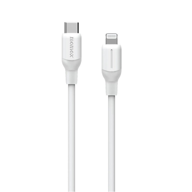Momax Link USB-C to Lightning Cable Support 35W 1.2M - White