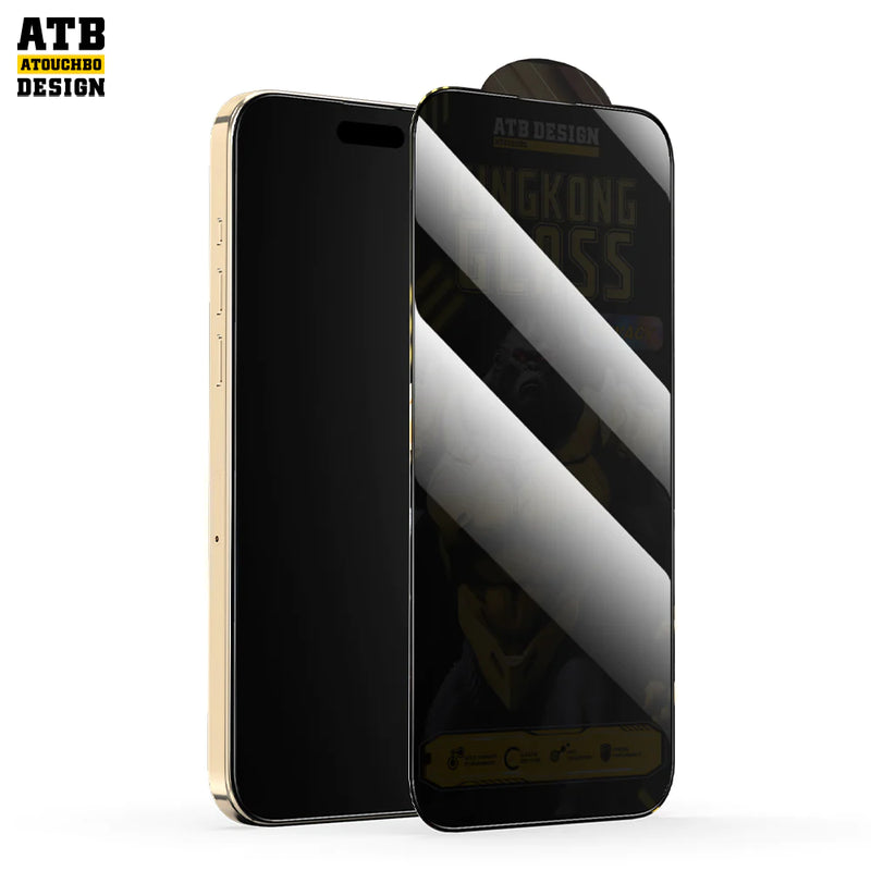 ATB Anti-spy Tempered Glass Screen Protector Film for Iphone 15Plus Privacy