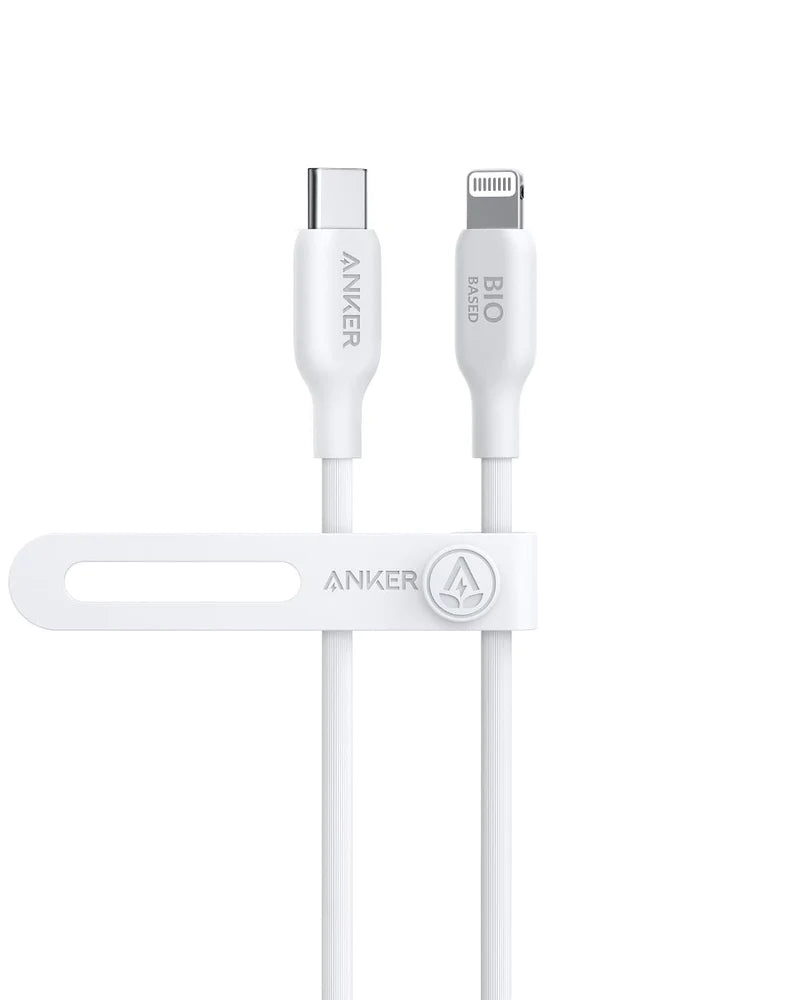 Anker 542 USB-C to Lightning Cable (Bio-Based) (1.8m/6ft) -White