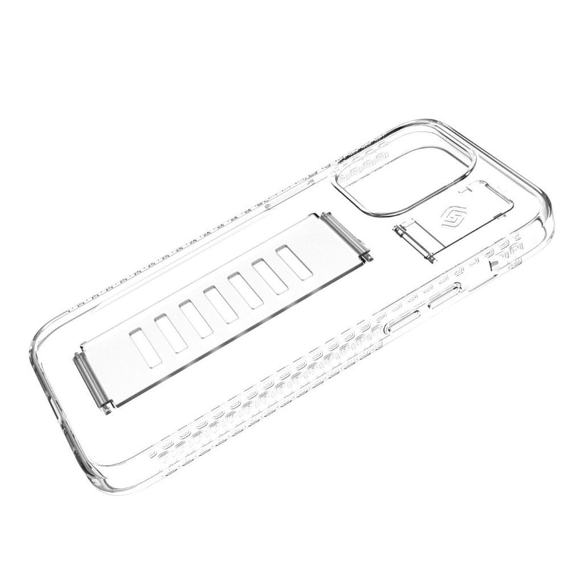 Grip2u Ultra Boost Case with Kickstand iPhone 15 Pro Max (Clear)