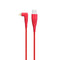 RAVPOWER 1M USB-A TO LIGHTNING CABLE Red