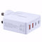 Momax One Plug 66W 4-Port Type-C PD + QC3.0 Charger - White