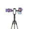 Momax V.Log Livestream Gear Stand - Black  موماكس حامل ثلاثي للتصوير مع حامل هاتف مزدوج - أسود