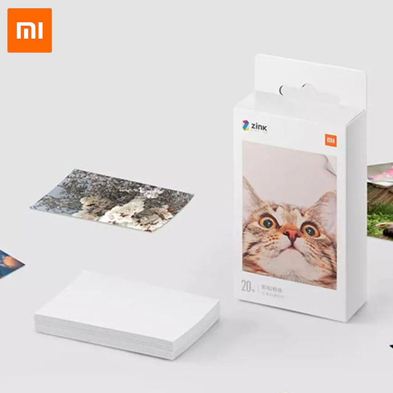 Xiaomi Mi Portable Photo Printer Paper (2x3-inch, 20-sheets)