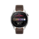 Huawei Watch 3 Pro Titanium Gray Leather Strap - Brown
