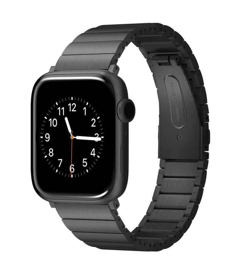 Viva Madrid Lavier Metal Watch Strap For Apple Watch 42/44/45mm - Black