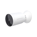 Powerology Wifi Smart Outdoor Wireless Camera Built-in Rechargeable Battery - White