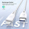 Ravpower USB-C to Lightning Nylon Cable 2M - White