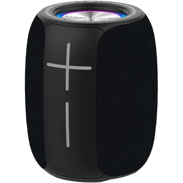 Powerology Ghost Speaker Bluetooth 5.0 Water Resistant - Black