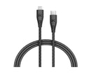 Ravpower USB-C to Lightning Nylon Cable 2M - Black