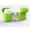 ISMILE Anti-lost Silicone Gel Drop-proof Case for Apple AirPods with Charging Case  - Green