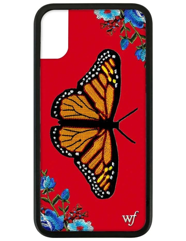 Wildflower Butterfly iPhone X/Xs Case