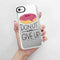 Casetify Iphone 7/8 Classic Grip Case -Donut Ever Give Up