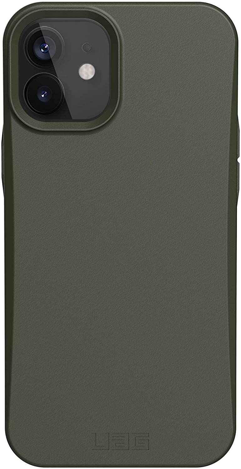 Uag iphone 12 mini outback bio case (olive)