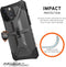 Uag iphone 12 pro max plasma case (ice)
