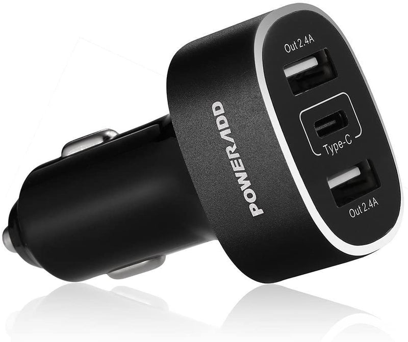 Poweradd ™ USB Type C Car Charger