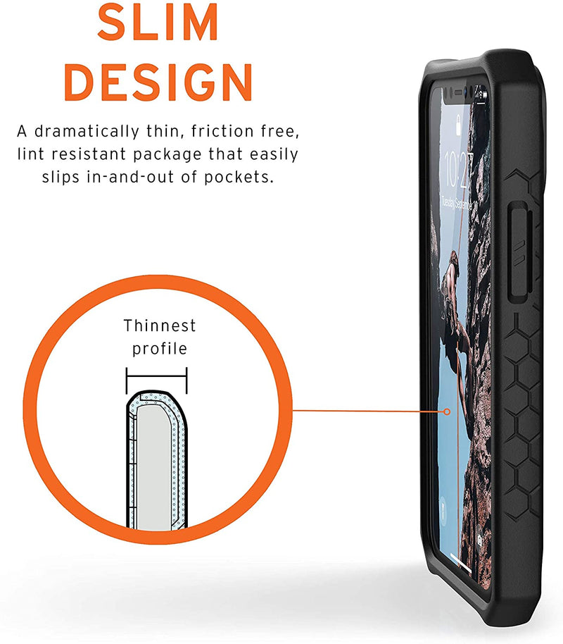 Uag iphone 12 MINI monarch case (carbon fiber)