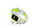 ISMISLE Whirlwind Series Bi-لون Sillichand Watch Swatch Strap بالنسبة الى Apple Watch Series 24m 3 & 2 -رمادي وأخضر