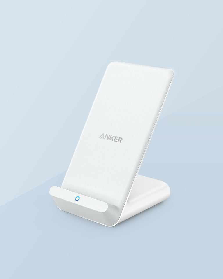 Anker PowerWave 7.5W Stand Wireless Charger-White