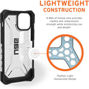 Uag iphone 12 MINI  plasma case (ice)