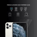 Liberty Guard  iPhone 11 Pro Azure Full Cover Black Rounded Edge With Dust Filter Anti Shock & Anti Impact Screen Protector  iPhone 11 Pro - Black