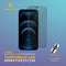 Liberty Guard  iPhone 12 Pro Max 3D Black Silicon Rounded Edge Screen Protector, Anti Shock & Anti Impact - Black