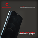 Liberty Guard iPhone 12 Pro Max 2.5D Privacy Full Cover Rounded Edge Screen Protector , Anti Shock & Anti Impact - Black