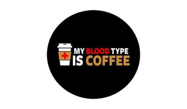 SpinPop Phone Grip, My Blood Type Is Coffee