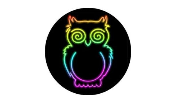 SpinPop Phone Grip,Neon Owl