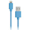 Powerology PVC Lightning Cable 1.2M, Fast Charging, Data Sync, Super Durable (Blue)