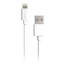Powerology PVC Lightning Cable 1.2M, Fast Charging, Data Sync, Super Durable, (White)
