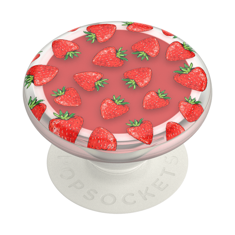PopSockets -PopGrip Lips Strawberry Feels