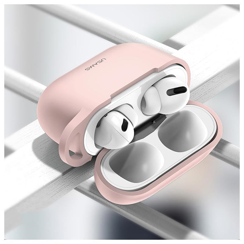 USAMS AIRPODS PRO SILICONE CASE - PINK