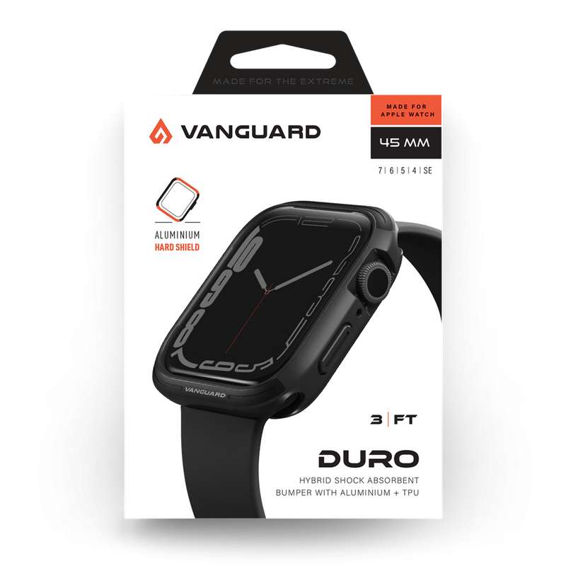 Viva Madrid Vanguard Duro Case for Apple Watch 45mm - Black