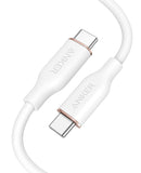 Anker PowerLine III Flow USB-C to USB-C 100W (0.9m/3ft) - White