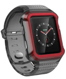 Xdoria Rumble Band For Apple Watch 42MM Black/Red
