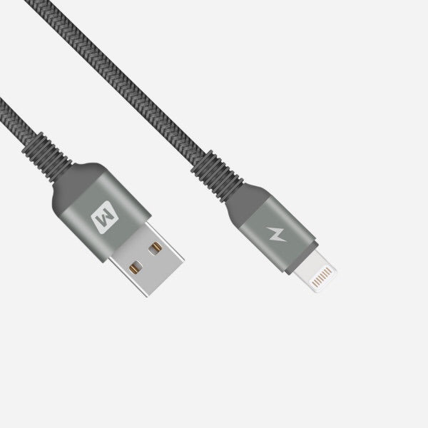Momax Elite Link 30cm Woven Lightning Cable (Space Grey)