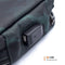Porodo ANTI -THEFT Leather Storage Bag Charging Connectivity With Lock 8.2 Light - DARK Camo GREEN