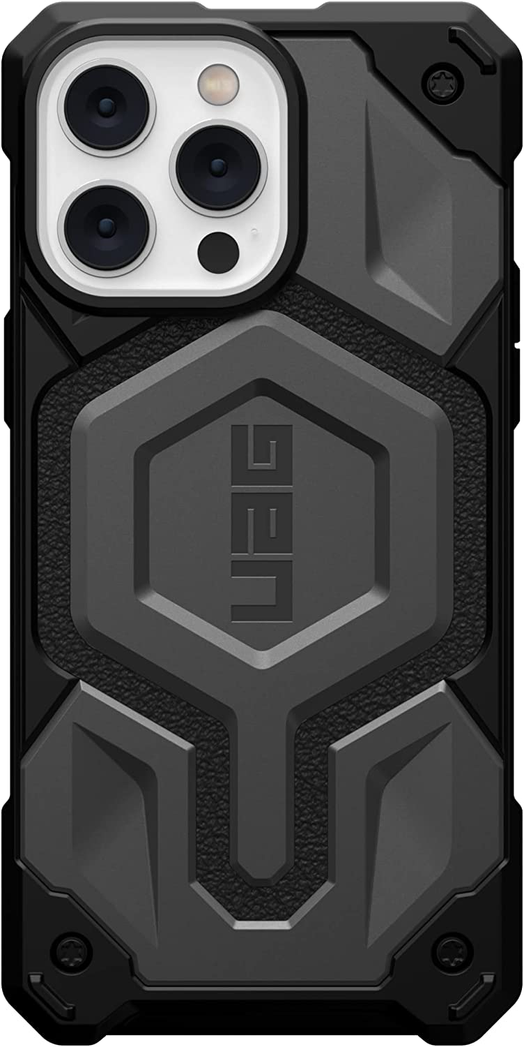 UAG iPhone 14 Pro Max MagSafe Monarch Pro Case Silver