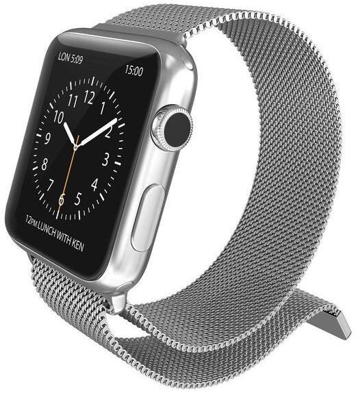 X-Doria Mesh Band (Milanese) Wrist Strap for (Apple Watch) 42mm/44 mm