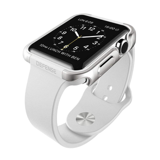 x-دوريا الدفاع حالة الحافة 40mm for apple watch-silver