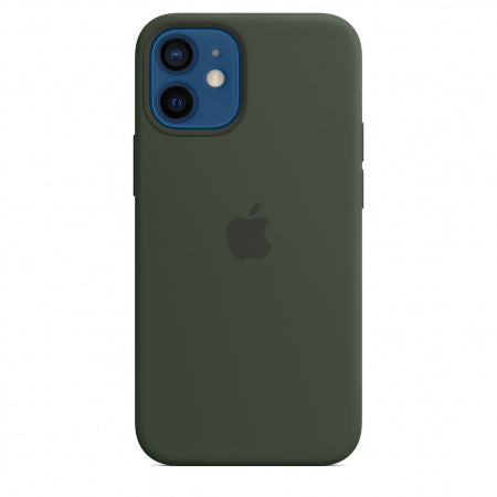 Apple iPhone 12 mini Silicone Case with MagSafe - Cypress Green