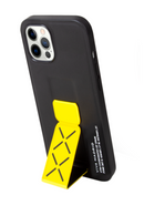 VIVA MADRID CASE FOR IPHONE 12/12 PRO WITH FINGER GRIP 6.1 INCH YELLOW